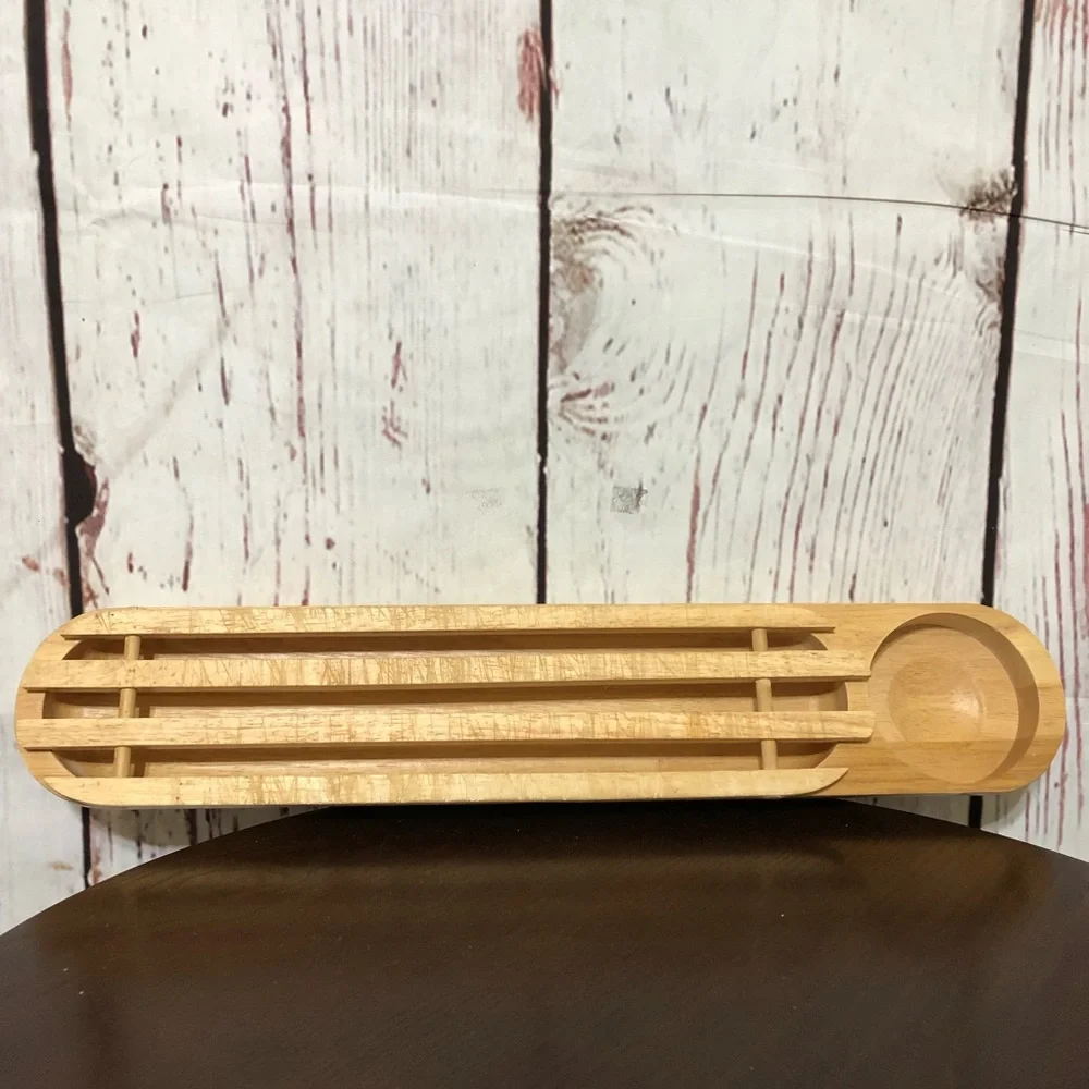 Natural Wood Bread Cutting Tray